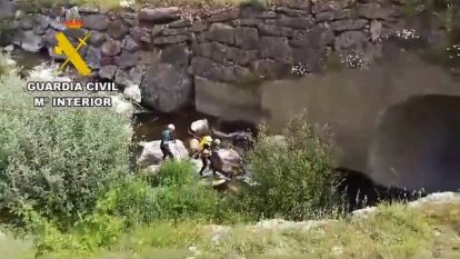 Búsqueda de un desaparecido en Las Brañas