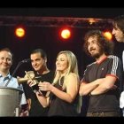 Los componentes de la Oreja de Van Gogh recogieron dos galardones, incluido el de mejor álbum pop.