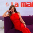 Marilo Montero en el plató de 'La mañana', de TVE, en el Estudio 5 de Prado del Rey.