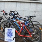 Varias bicicletas robadas que han sido recuperadas