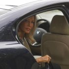 La leonesa Carmen Lomana, en una de sus visitas a la ciudad