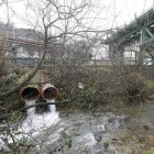 Miles de litros de agua de León llegan cada día Asturias y se filtran en la Variante de Pajares.