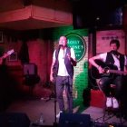 José Enrique Laiz, Daniel Martín y Christian Alfayate en una actuación en el Molly Malone’s. DL