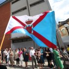 Bandera del Bierzo en el día grande de la comarca. L. DE LA MATA