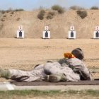 Un instante de la competición celebrada en el cuartel de Ferral.