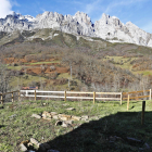 Necrópolis medieval en la casa del parque de Picos de Europa en Posada de Valdeón