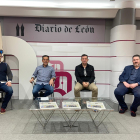 Integrantes de la tertulia El VARDiario de León