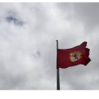 Imagen de archivo de una bandera de León.