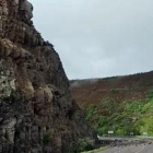 La montaña devora la carretera CL-631 en Páramo del Sil