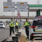 La Guardia Civil de tráfico también participó en el dispositivo.