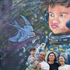 Darío y su familia.