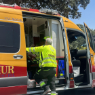 Ambulancia del Samur Madrid.