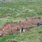 La Asociación para la Recuperación de la Memoria Histórica ha encontrado los primeros indicios de la fosa.