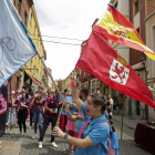 Concentración peñas festivas.