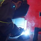 Un alumno de Formación Profesional durante los skills celebrados en León.