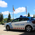 Un vehículo de la Policía Local de San Andrés.