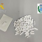 Se decomisaron 99 pastillas de benzodiacepina (trankimazin).