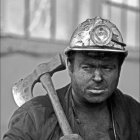 Exposición 'Tierras Negras. Minas y mineros' en el Museo de la Energía de Ponferrada.