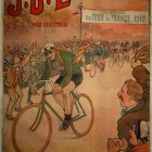 Un cartel del Tour de Francia de 1912