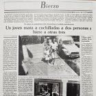 Así informaba Diario de León del aculliamiento en el centro de Bembibre en agosto de 1989