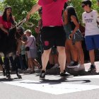 Un momento del evento, uno de los actos que más público congrega y más expectación causa en la fiestas de Boñar.