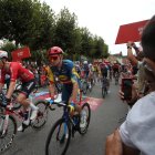 Vuelta Ciclista a España entre Villafranca y Villablino.