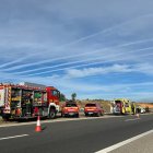 Imagen de archivo de los bomberos en Brazuelo