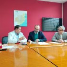 El gerente de asistencia sanitaria del Bierzo recibió al alcalde de Ponferrada y a los concejales Lidia Coca y Luis Antonio Moreno.
