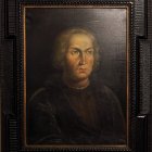 La verdadera cara de Cristóbal Colón es uno de los muchos misterios que se llevó a la tumba el descubridor de América, pues nunca se hizo un retrato en vida y todos los cuadros de su supuesto rostro repartidos por el mundo fueron pintados tras su muerte y a partir de descripciones. En la imagen, copia de un cuadro del almirante Cristóbal Colón realizado por el pintor Rafael Tejedo de 1828 que se conserva en la Casa de Colón en Las Palmas de Gran Canaria. EFE/Elvira Urquijo A.