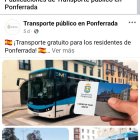 Captura de pantalla de la cuenta falsa.