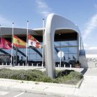 Cancelación de la salida del vuelo a Canarias desde el Aeropuerto de León. F. Otero Perandones.