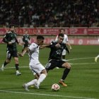 Partido de fútbol Cultural Leonesa - Sestao River.
