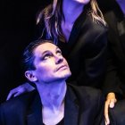 Javier Bermejo, durante la representación en el Teatro Español.