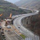 Estado de las obras, este sábado.