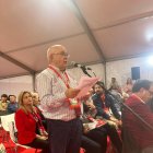 Un momento de la intervención de Debesa.
