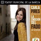 Carla Pires actúa hoy en el Teatro Municipal de La Bañeza.