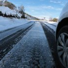 Carretera con nieve.