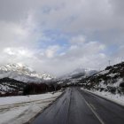 La nieve cubre la montaña de León en el puerto de Pajares y la comarca de los Argüellos.