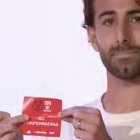 Un momento del sorteo de la Copa del Rey.