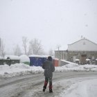 Nieve en Cármenes.