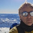Jesús Calleja, en Peña Ubiña.
