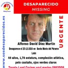 Desaparecido un hombre de 49 años en Santa María del Páramo.