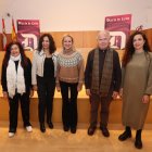Esther Reyes Pérez, Ivelisse Martínez, Alexandra Rivas, José Antonio Prada y María Carro.