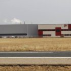 Nave en la que se ha registrado el incendio esta mañana