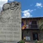 Monumento a Álvaro de Mendaña en Congosto.