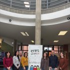 Investigadores del grupo GIIGAS (Grupo de investigación en interacciones gen, ambiente salud) De izquierda a derecha, María Rubín García, Laura Álvarez Álvarez, Vicente Martín Sánchez, Tania Fernández Villa, Lorena Botella Juan, Antonio José Molina, Isabel García Cuesta
