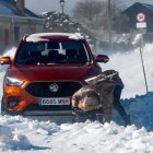 Nieve en Foncebadón