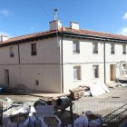 El edificio del Antiguo Ayuntamiento ultimando las obras proyectadas.