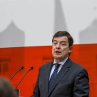 Fernández Mañueco en un acto público en Madrid.