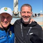 Jesús Calleja y Emilio Valdes, en Texas.
